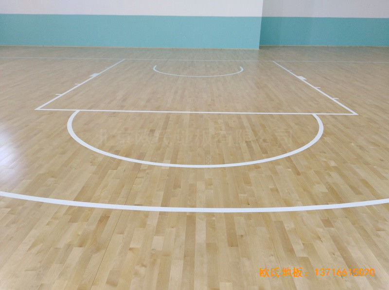江西運動木地板鋪設案例5