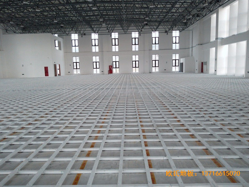 浙江寧波象山分?；@球館體育地板鋪裝案例2