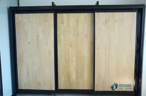 體育館運(yùn)動木地板顏色不一樣2